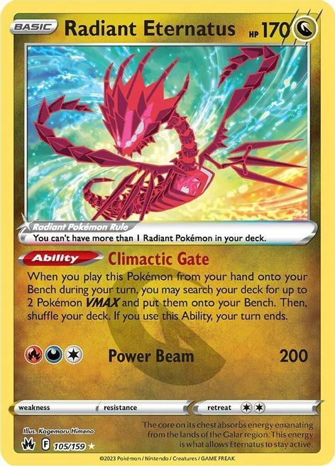 Radiant Eternatus Card Front