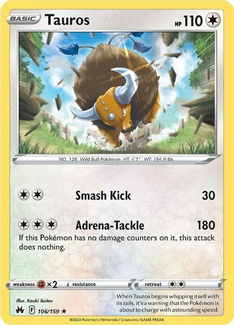 Tauros Card Front