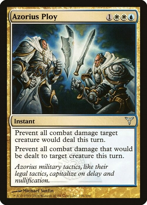 Azorius Ploy Card Front