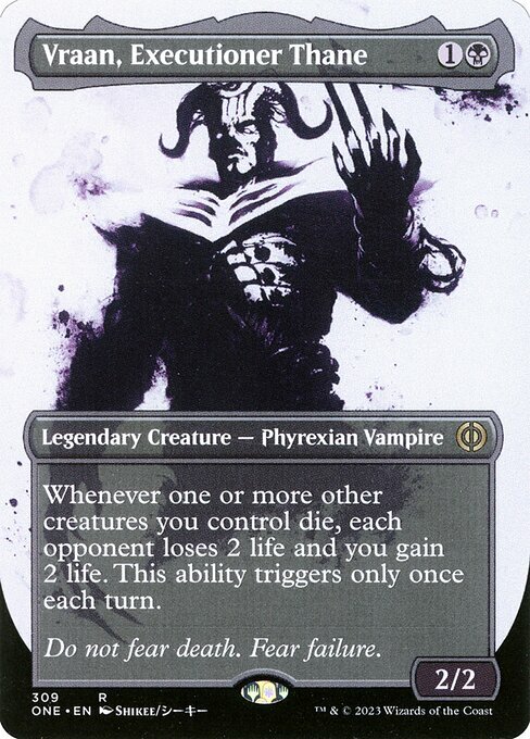 Vraan, Thane Carnefice Card Front