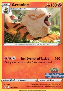 Arcanine Card Front