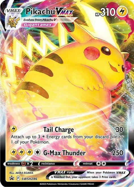 Pikachu VMAX Card Front