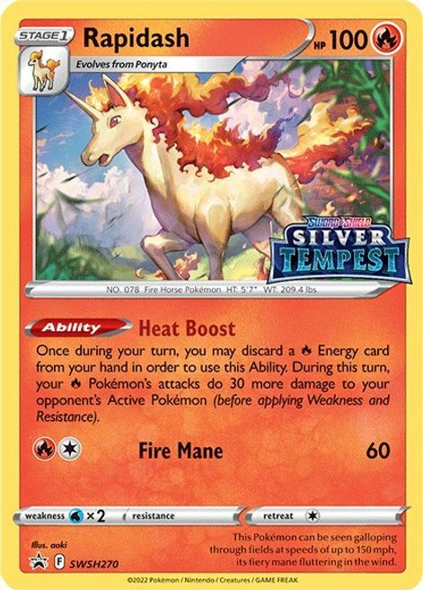 Rapidash Card Front