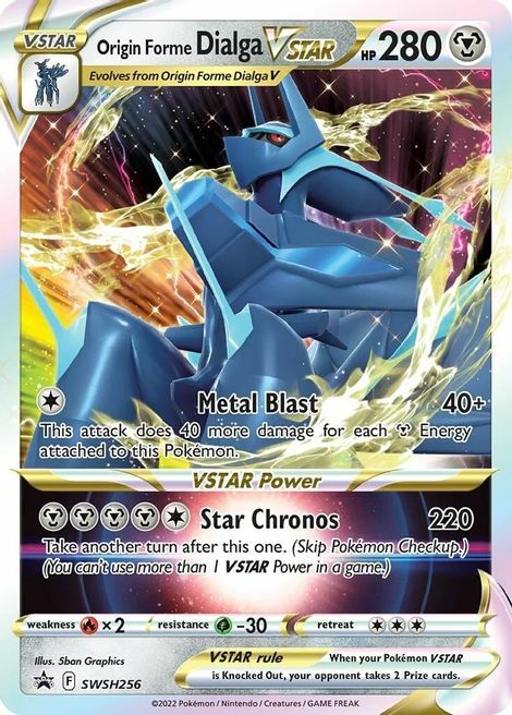 Origin Forme Dialga VSTAR Card Front