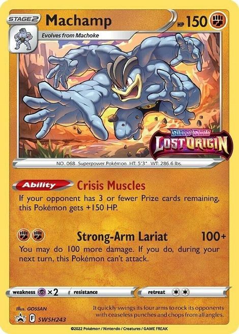 Machamp Card Front