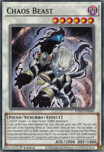 Bestia del Chaos Card Front