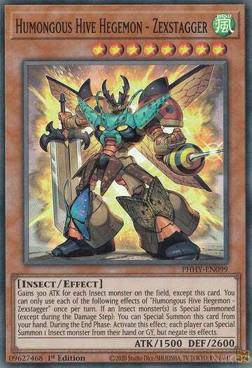 Humongous Hive Hegemon – Zexstagger Card Front