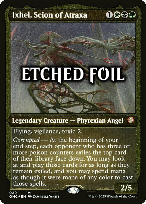 Ixhel, Erede di Atraxa Card Front