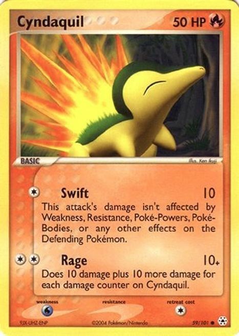 Cyndaquil Card Front