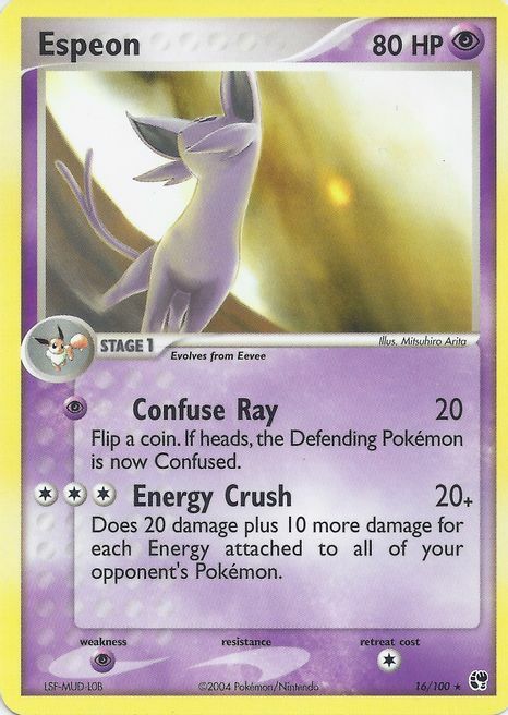 Espeon Card Front