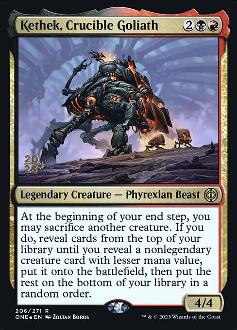 Kethek, Crucible Goliath Card Front