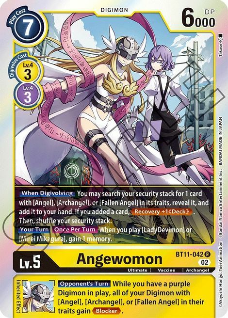 Angewomon Card Front