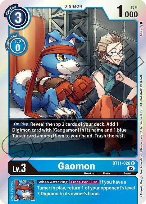 Gaomon Card Front