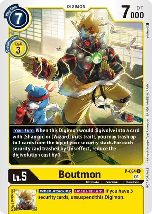 Boutmon Card Front