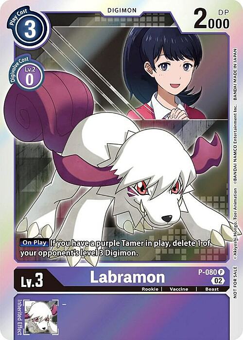 Labramon Card Front