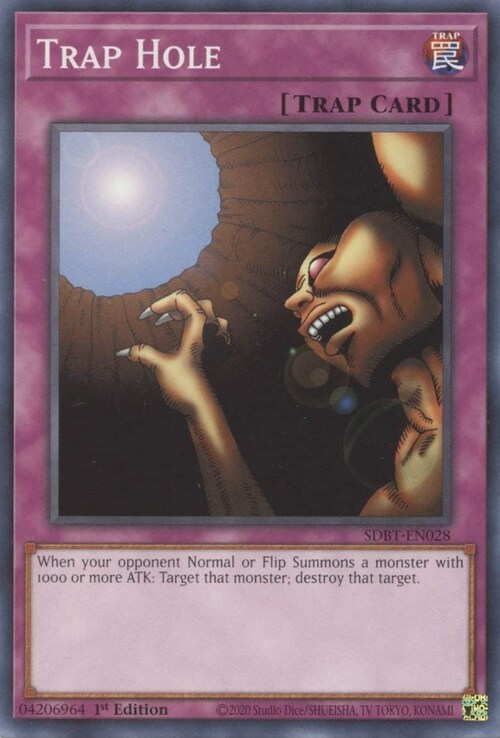 Trap Hole Card Front