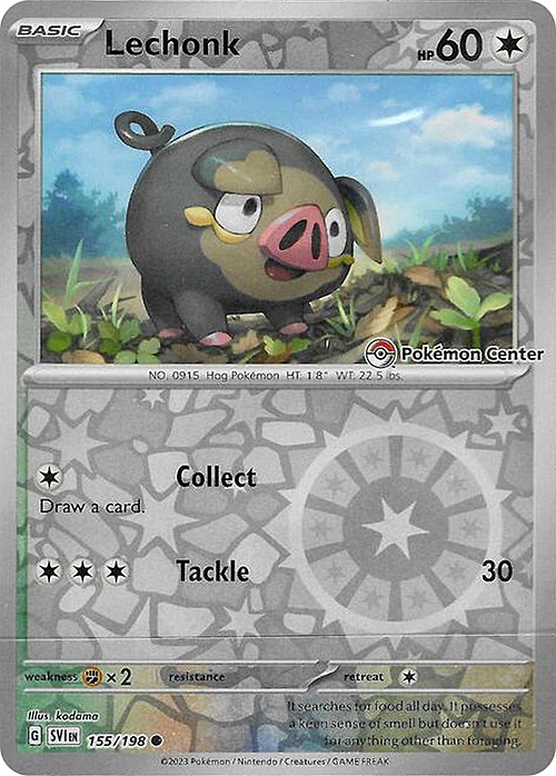 Lechonk Card Front