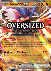 Koraidon ex [Dino Cry | Wild Impact]