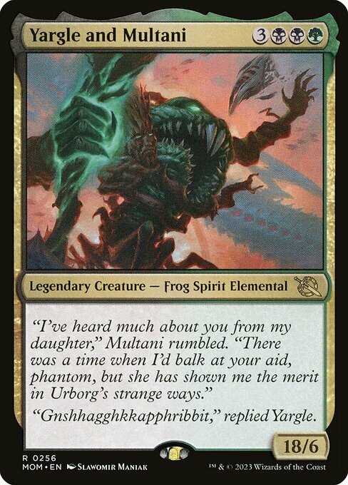 Yargle and Multani Card Front