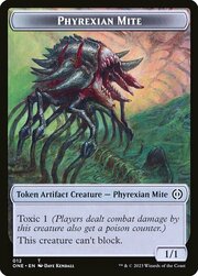 Phyrexian Mite // Rebel