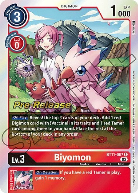 Biyomon Card Front