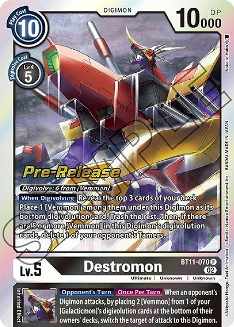 Destromon Card Front