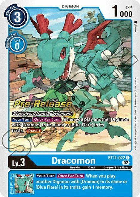 Dracomon Card Front