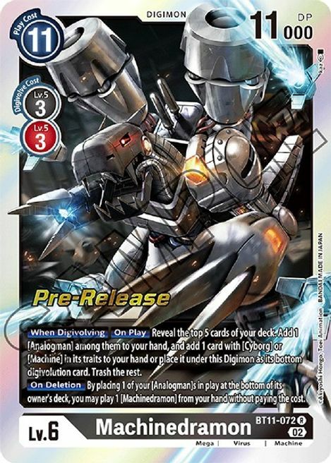 Machinedramon Card Front