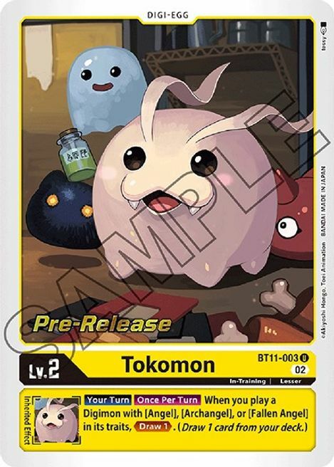 Tokomon Card Front