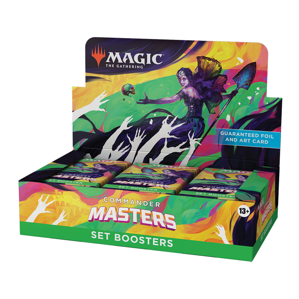 Box di buste dell’espansione di Commander Masters