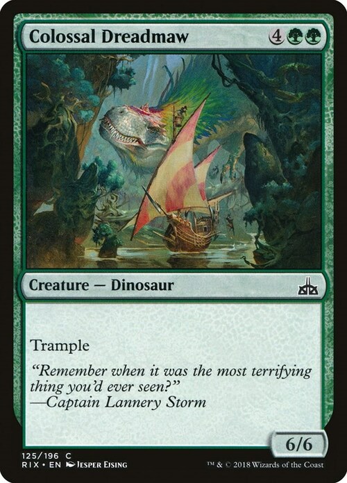 Colossal Dreadmaw Card Front