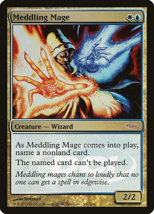 Mago Intrigante Card Front