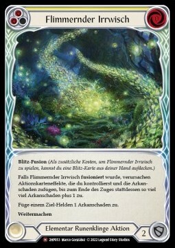 Flicker Wisp Card Front