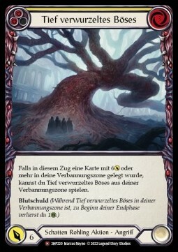 Deep Rooted Evil Card Front