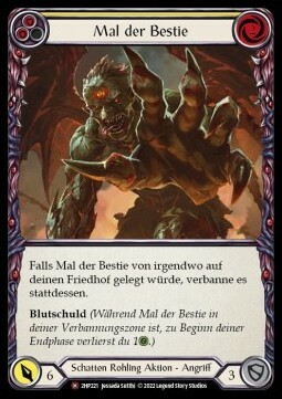 Mark of the Beast Card Front