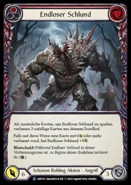 Endless Maw (Red) Card Front