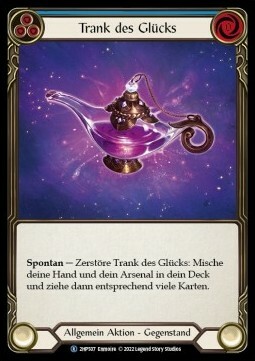 Potion of Luck Card Front