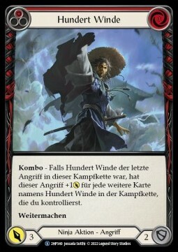 Hundred Winds (Red) Card Front