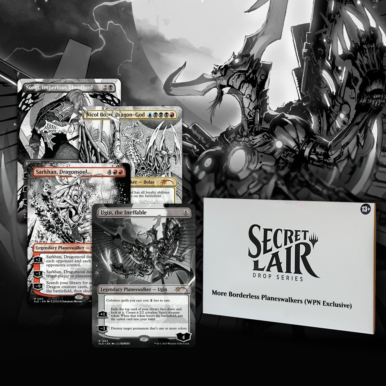 Secret Lair Drop: WPN Exclusive: More Borderless Planeswalkers