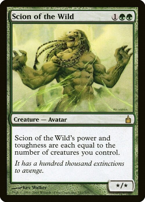 Scion of the Wild Card Front