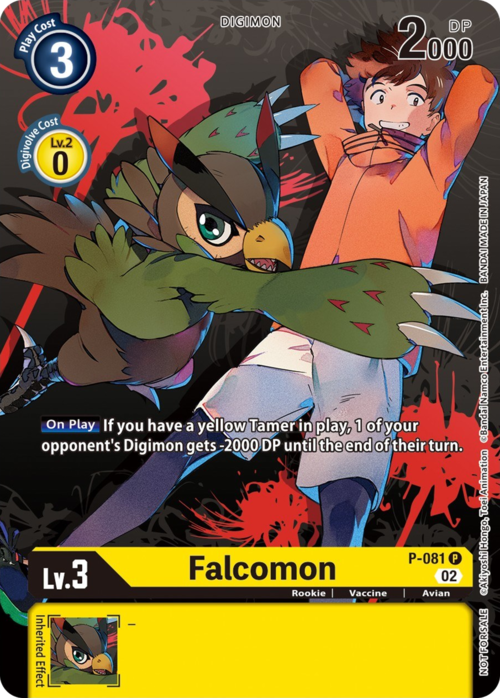 Falcomon Card Front