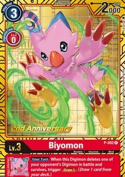 Biyomon Card Front