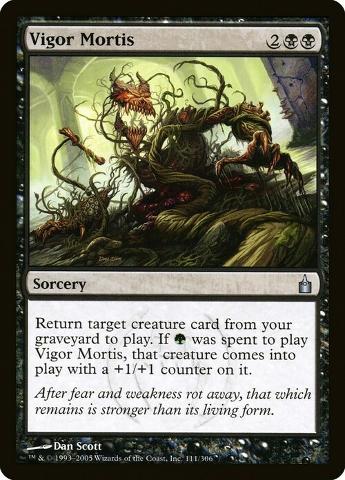 Vigor Mortis Card Front