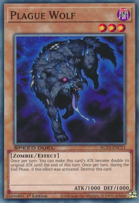 ague Wolf Card Front