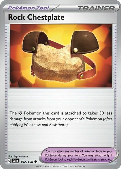 Rock Chestplate Card Front