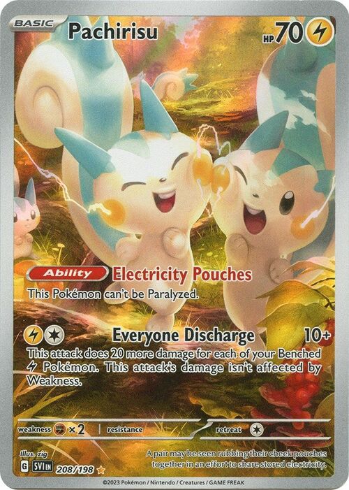 Pachirisu Card Front