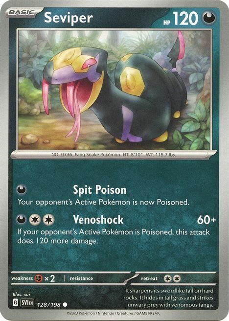 Seviper Card Front