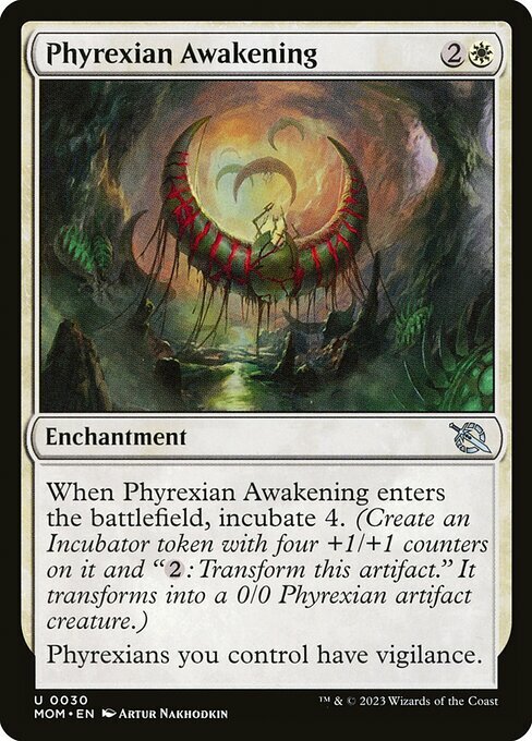 Phyrexian Awakening Card Front