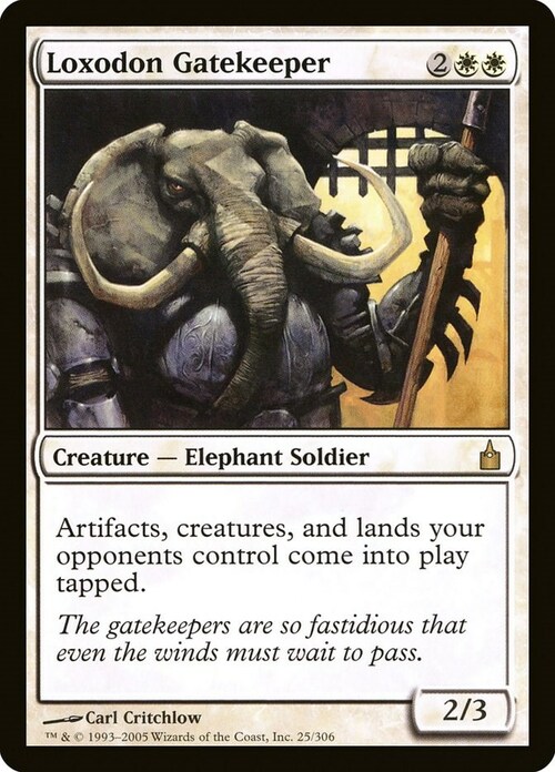 Loxodon Gatekeeper Card Front