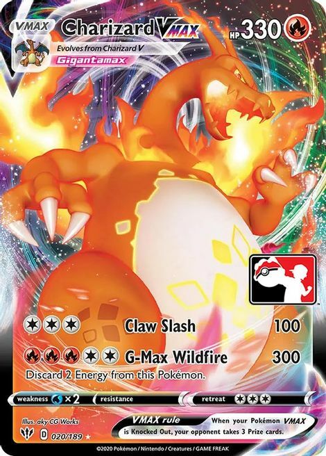 Charizard VMAX Card Front